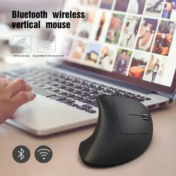 HXSJ T29 Ergonômico do mouse Óptico sem fio Bluetooth 2400DPI evitar mouse vertical mão suporte a mouse ergonômico dpi ajustável