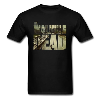 O Walking Dead T-shirt Série de Tv Homens Mulheres da Moda de Algodão de grandes dimensões Camisa de T de Crianças Menino Hip Hop Teeshirt Tops de Mens Vestuário